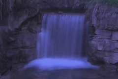 Time Ghosted Garden Waterfall with Blue Tint Loop