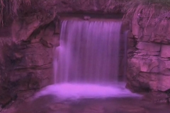Time Ghosted Garden Waterfall with Magenta Tint Loop