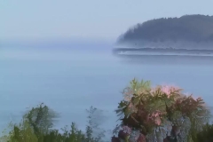Time Ghosted & Organically Blurred loop of Hood Canal