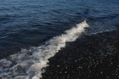 Waves Lapping on Beach Slomo 06