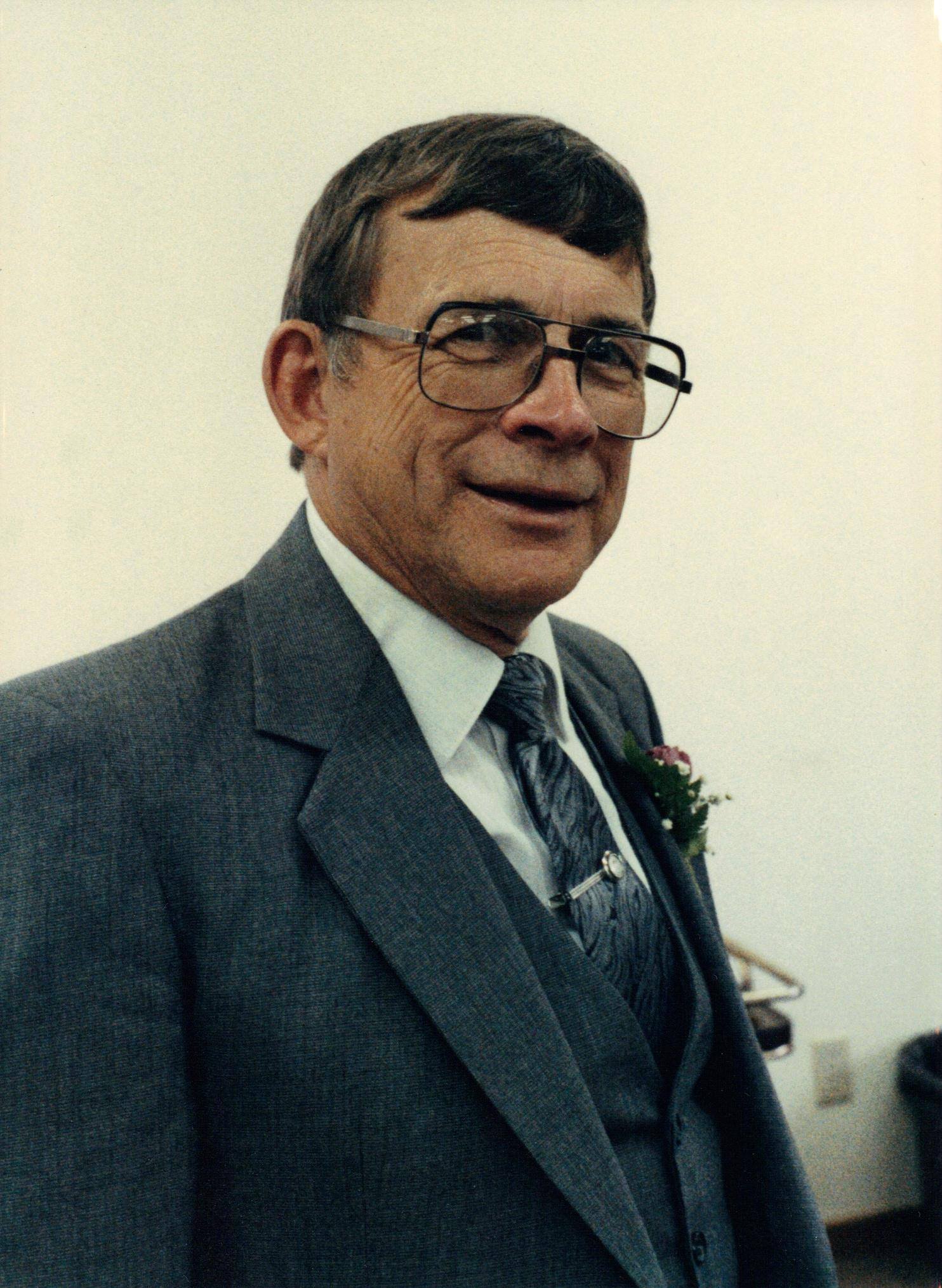 Ernie Christensen at Our Wedding