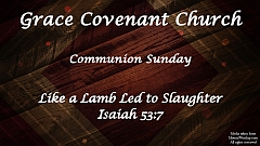 Like a Lamb Led to the Slaughter