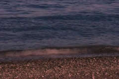 Waves Lapping on Beach Red 02
